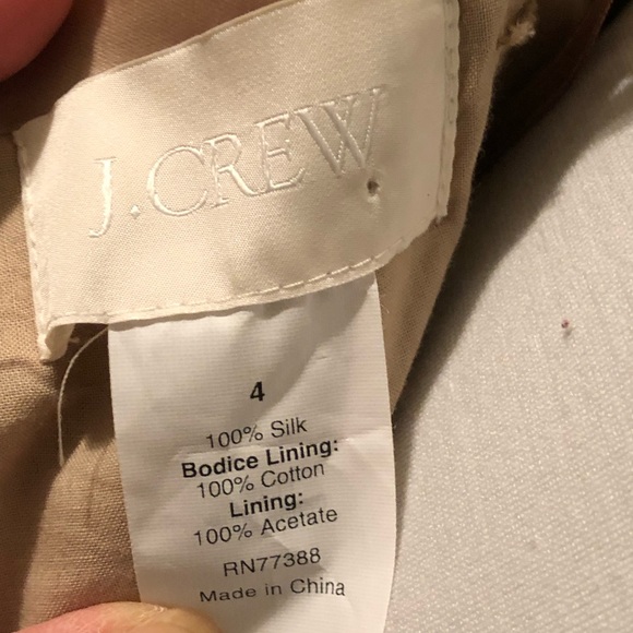 NWT  J. Crew Special Occasions Silk Dress - Picture 4 of 7